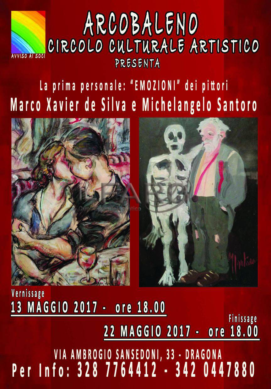 Mostra pittorica delle opere di Marco Xavier de Silva e Michelangelo Santoro