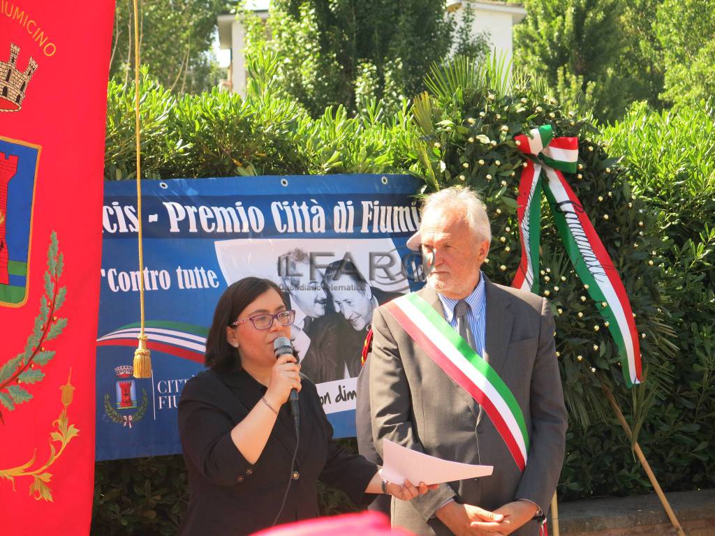 #Fiumicino ricorda Falcone e Borsellino nel XXV anniversario della strage di Capaci