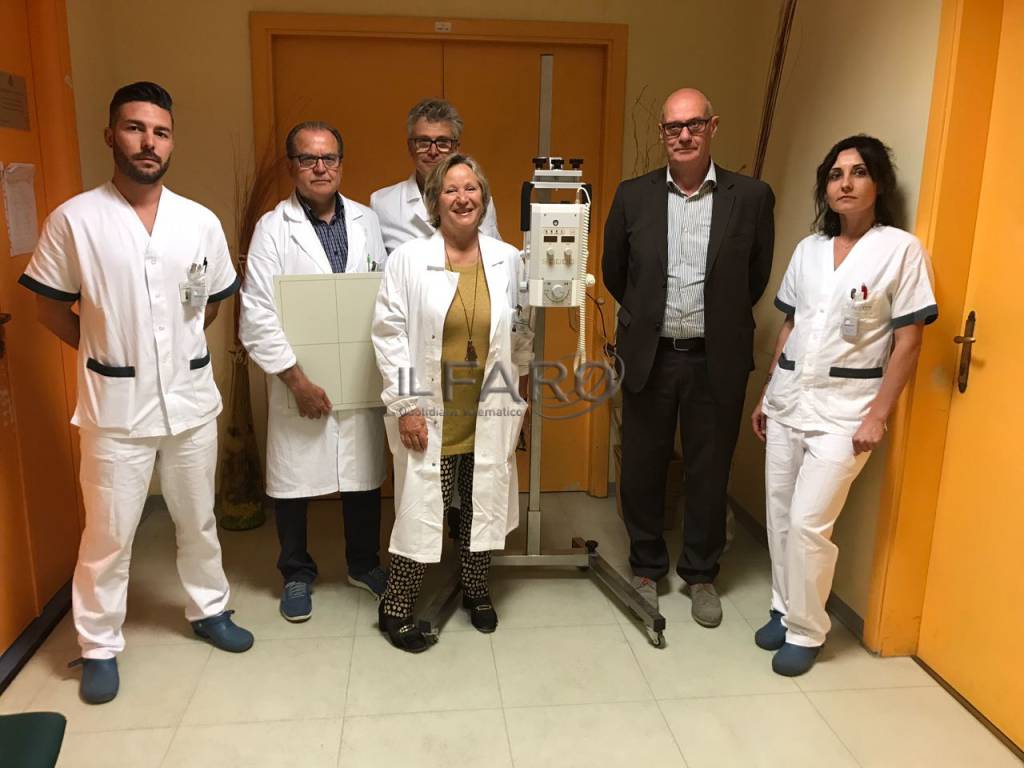 #Tarquinia, donato un macchinario per gli esami a domicilio al reparto di radiologia