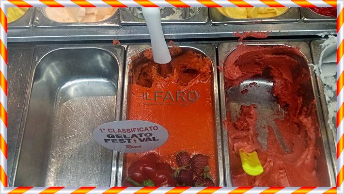 #Fiumicino, fragola e peperone, il sogno di Vincenzo Lenci dentro una vaschetta di gelato