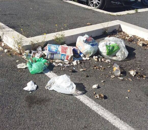 #Fiumicino, ecco come ti parcheggio l’immondizia!