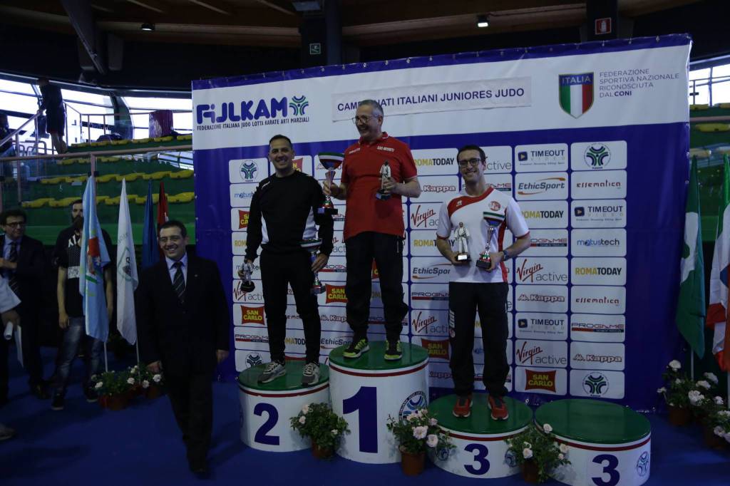 Juniores Italiani di Judo, Pantano, D’Arco e Martelloni, campioni italiani