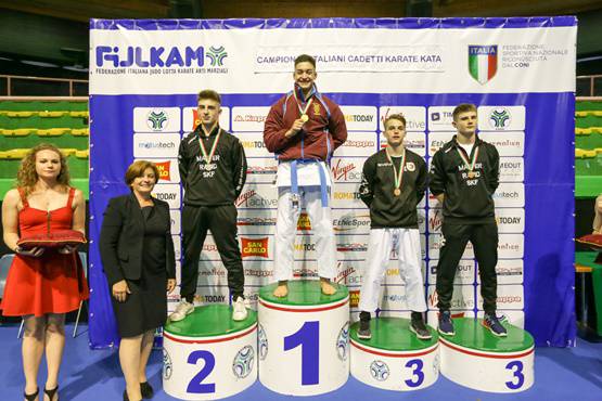 Karate, Barreca e Amato vincono il titolo italiano nei cadetti e la Soldano trionfa negli esordienti B