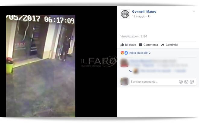 #Fiumicino, posta su Facebook il video di un presunto ladro, provocazione ‘sociale’ di Mauro Gonnelli