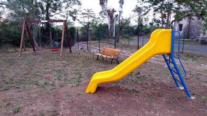 Un nuovo parco giochi per bambini a #Tragliatella