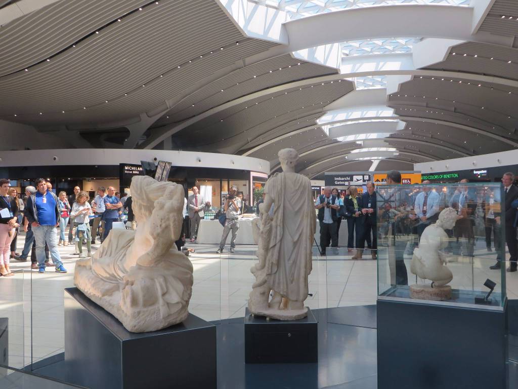 #Fiumicino diventa museo, le opere d’arte di #Ostia Antica in aeroporto