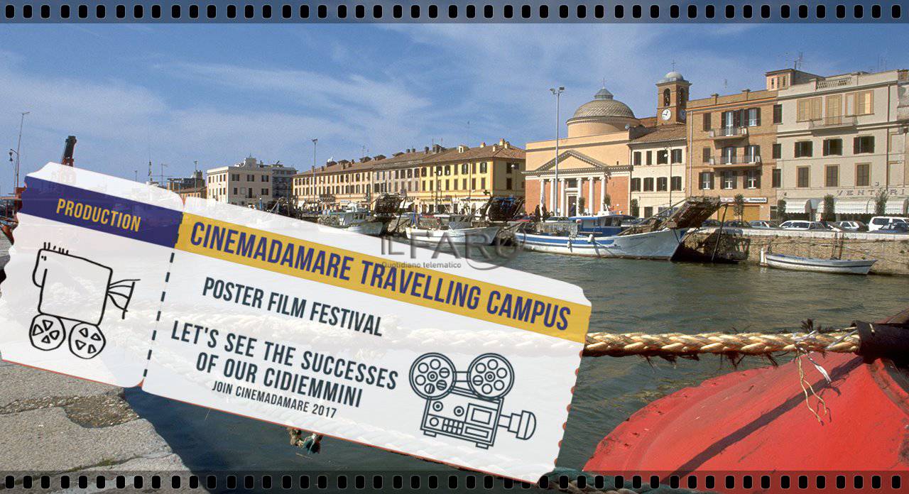 Ragazzi in arrivo da tutto il mondo a #Fiumicino per @CinemadaMare