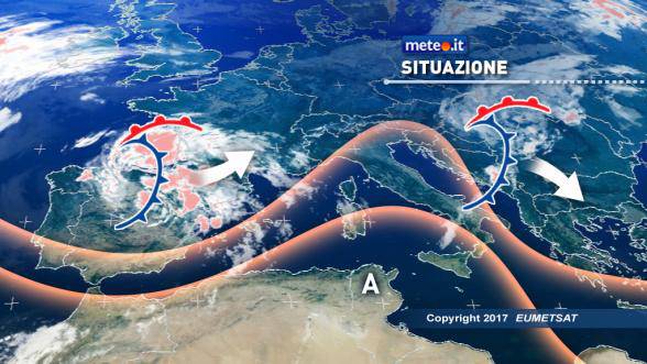 #meteo, settimana a due volti, Italia spaccata in due
