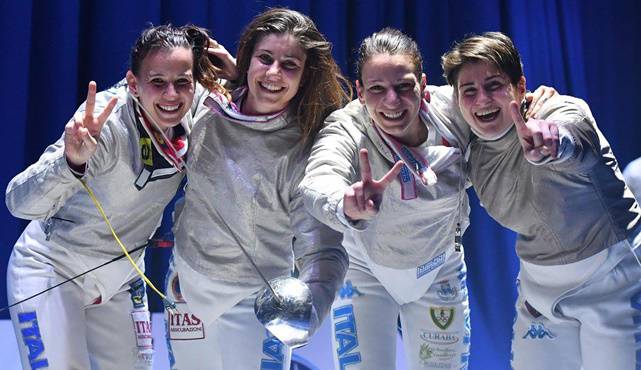 Europei Scherma, sciabolatrici campionesse continentali e fiorettisti bronzo a Tbilisi