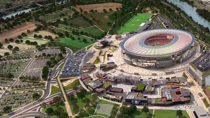 Stadio Roma: dalla Giunta l’ok alla delibera di pubblico interesse, opere in città per oltre 120 milioni