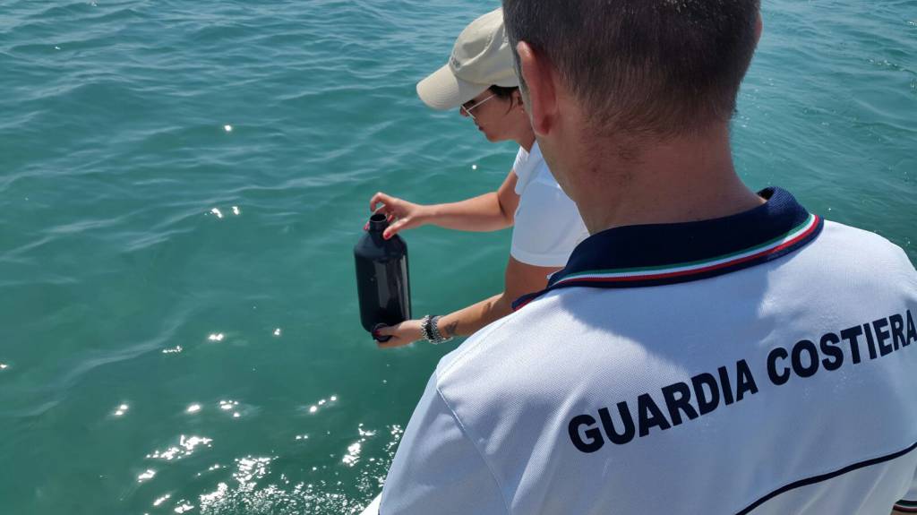 Controlli a sorpresa della Guardia Costiera nelle acque di #Anzio e #Nettuno