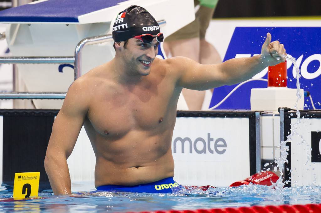 Mondiali di Nuoto, Gabriele Detti è bronzo nei 400 stile