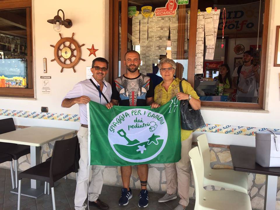 #Formia, consegnate oggi le bandiere verdi alle spiagge a misura di bambino