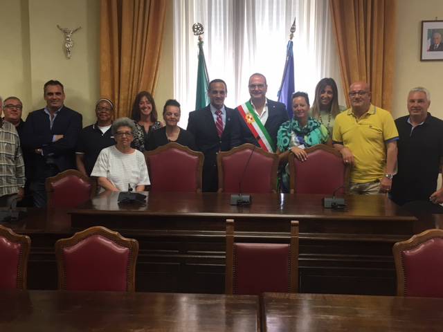 #Gaeta – Somerville, l’incontro tra i sindaci Mitrano e Curtatone nel Palazzo Comunale