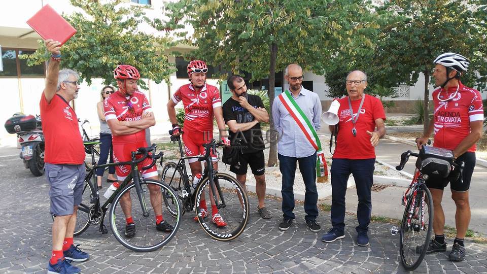 A #Civitavecchia la ciclostaffetta ‘L’agenda ritrovata’