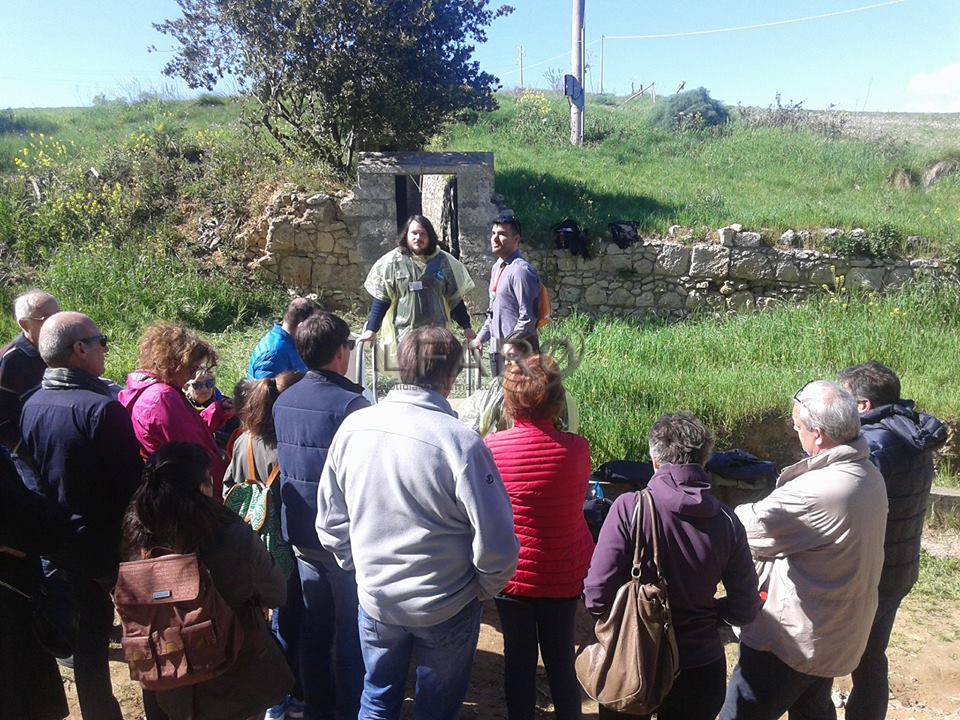 Proseguono le visite guidate alla tomba degli Scudi di #Tarquinia
