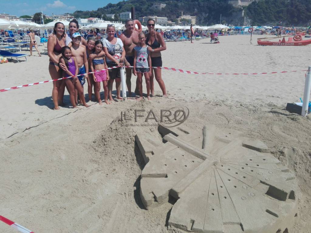 #Gaeta, grande successo per la gara di castelli di sabbia ‘E la sabbia diventa’