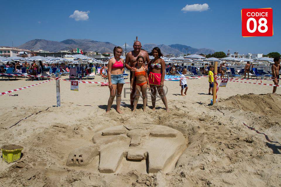 #Gaeta, grande successo per la gara di castelli di sabbia ‘E la sabbia diventa’