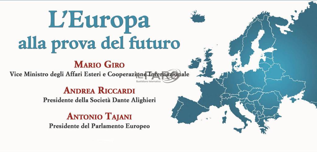 A #Fondi appuntamento con ‘L’Europa alla prova del futuro’