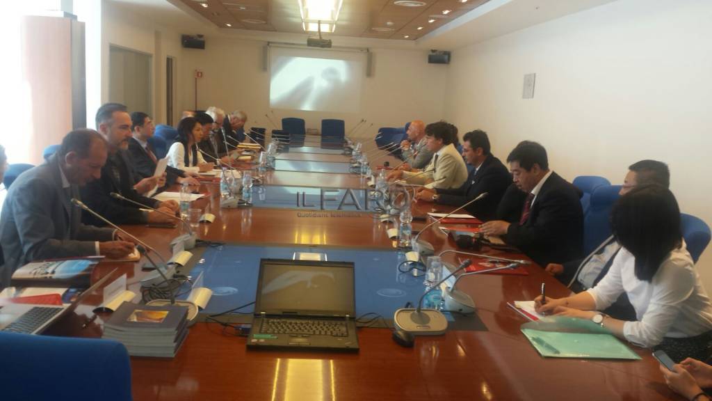 A #Civitavecchia l’incontro tra il Comune, l’Autorità Portuale la delegazione cinese della città di Sanya
