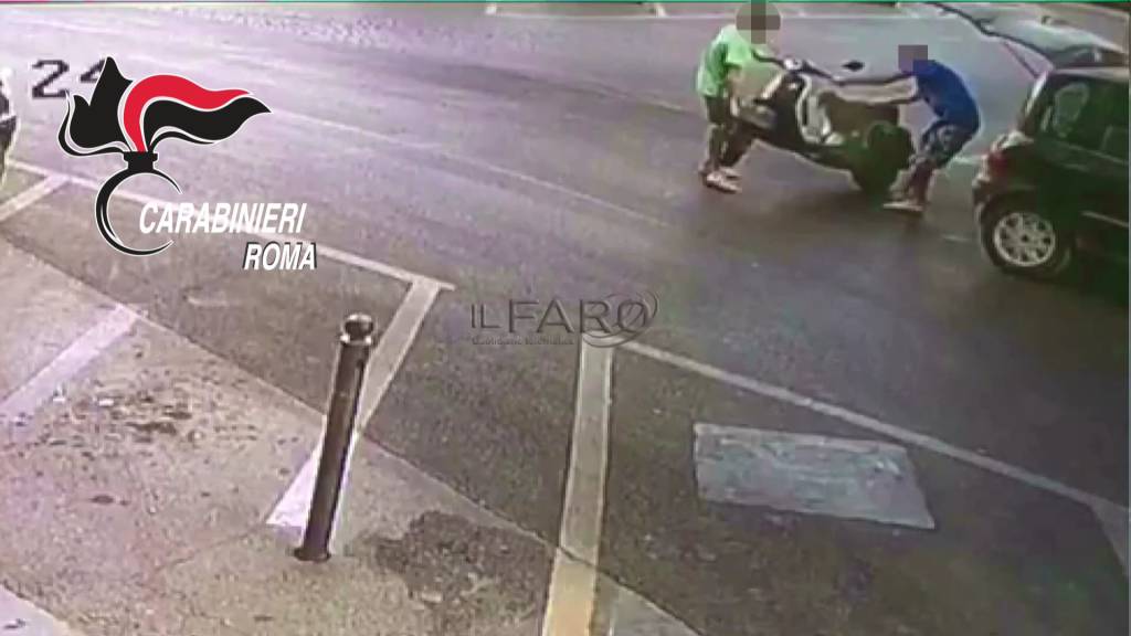 #Cerveteri, rubano moto d’annata caricandola sulla loro auto ma il furto viene ripreso da una telecamera