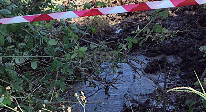 #testadilepre, acqua buttata in via Pedroli, da 2 settimane