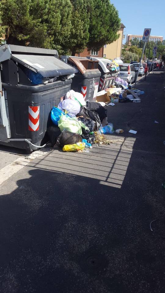 #Ostia, ‘tour’ dei rifiuti dopo Ferragosto