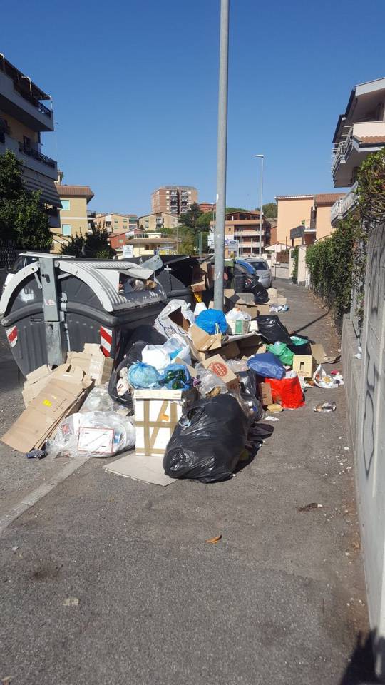 #Ostia, ‘tour’ dei rifiuti dopo Ferragosto