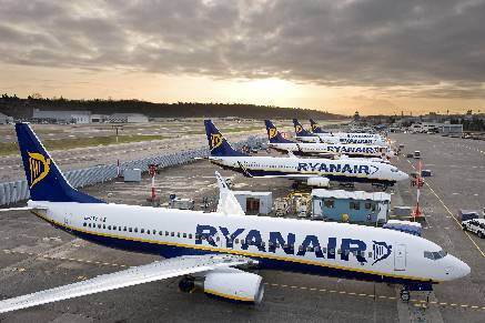 Ryanair stop ai voli interni e da e per l’ Italia fino al 9 aprile. La lettera dell’ Ad ai clienti