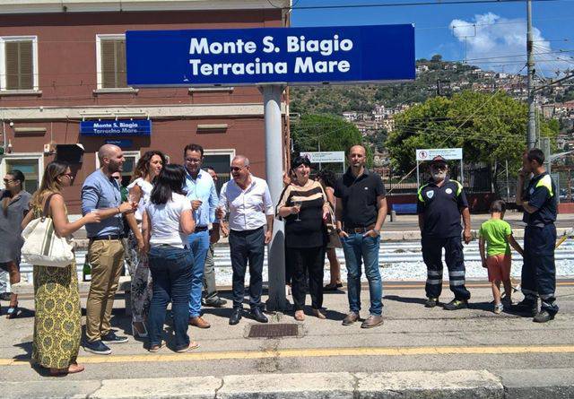 Alla stazione ferroviaria di #MonteSanBiagio si aggiunge la denominazione ‘#Terracina Mare’