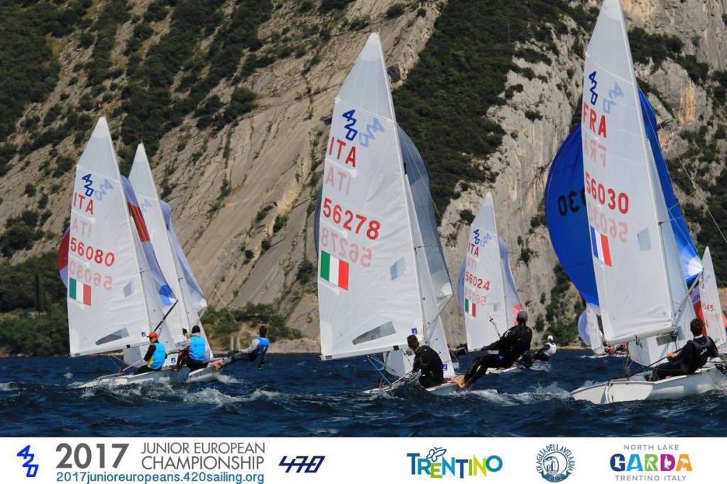 A Riva del Garda i Campionati Europei Juniores 420 e 470