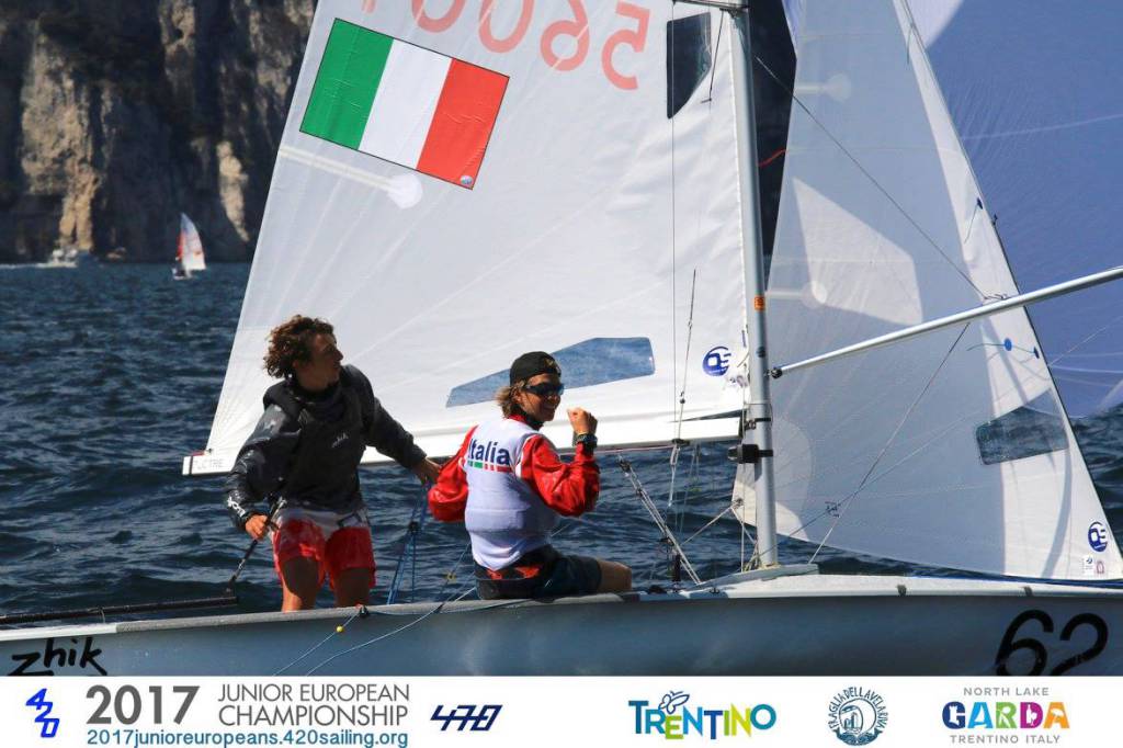 A Riva del Garda i Campionati Europei Juniores 420 e 470