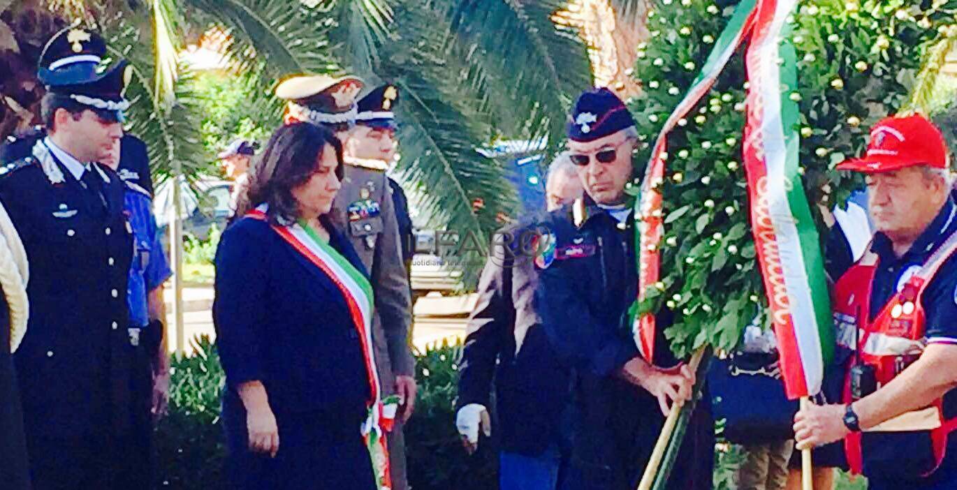 A #Sabaudia  la cerimonia di commemorazione del vice brigadiere Salvo D’Acquisto