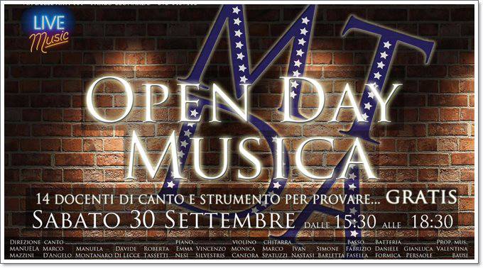 #Fiumicino Parco Leonardo, avvicinarsi alla musica con un Open Day #Mtda tutto gratis