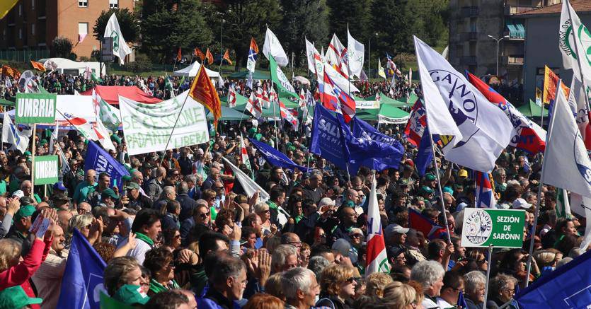 #Ardea, 50.000 i partecipanti contati alla Pontida, per ascoltare Matteo Salvini