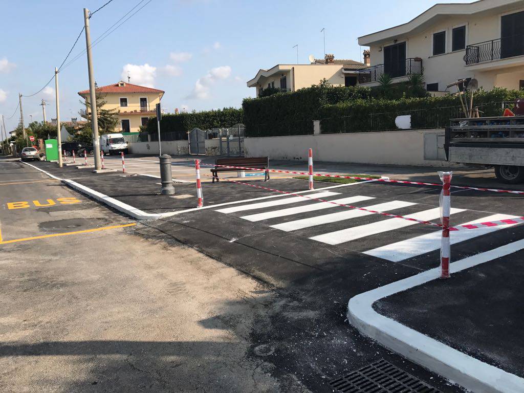 #Pomezia, intervento di moderazione del traffico Zona 30 nei pressi della scuola di via Castagnetta