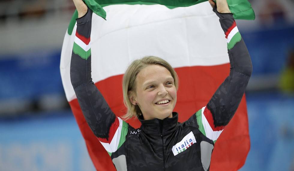 PyeongChang 2018, felicità azzurra..Arianna Fontana oro nei 500 metri short track !