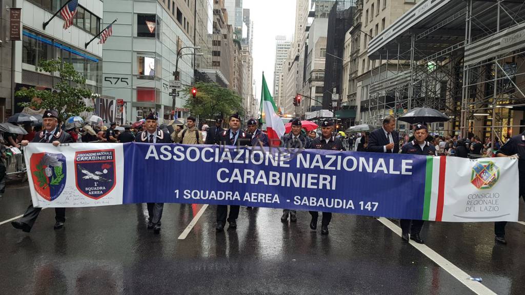 La delegazione dell’Associazione Nazionale Carabinieri di #Sabaudia alle manifestazioni per il ‘Columbus Day’ di New York