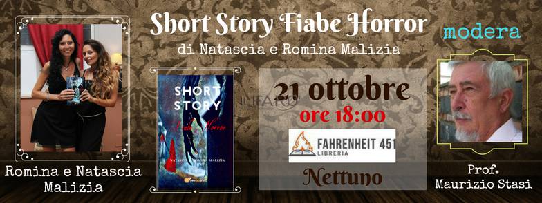 Presentazione del libro Short Story Fiabe Horror a Nettuno