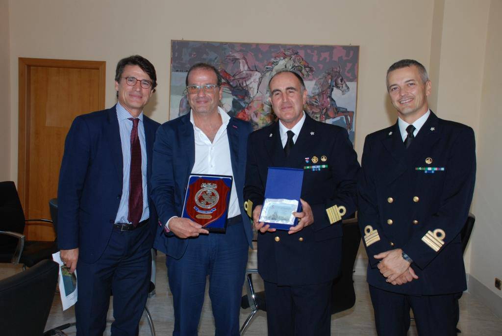 Il Capitano di Vascello Vincenzo Leone incontra i sindaci di #Gaeta, #Ponza e #Formia