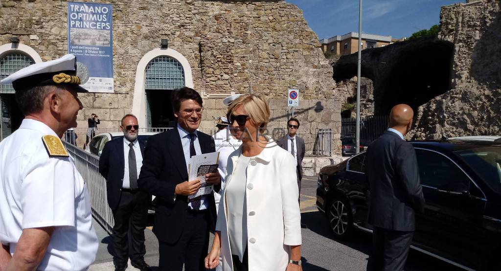 #Civitavecchia, il ministro Pinotti e l’ammiraglio Girardelli alla mostra ‘Traiano Optimus Princeps, i porti dell’imperatore’