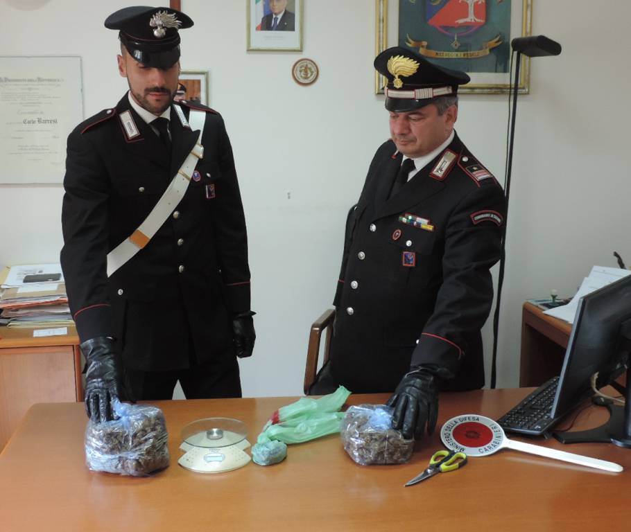 #Fiumicino, trovato con 700 grammi di marijuana in casa, arrestato dai Carabinieri