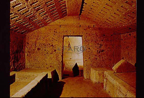 #Cerveteri, alla Necropoli della Banditaccia visite guidate al Tumulo Moretti, Tumulo degli Animali Dipinti e Tomba dei Rilievi