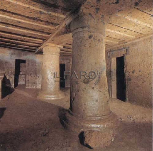 #Cerveteri, alla Necropoli della Banditaccia visite guidate al Tumulo Moretti, Tumulo degli Animali Dipinti e Tomba dei Rilievi