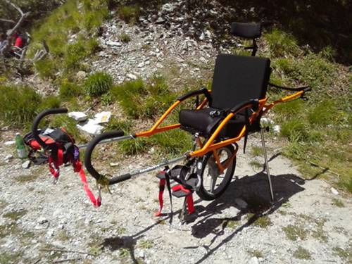 A #Formia arriva joelette, la sedia a rotelle per le escursioni nei Parchi