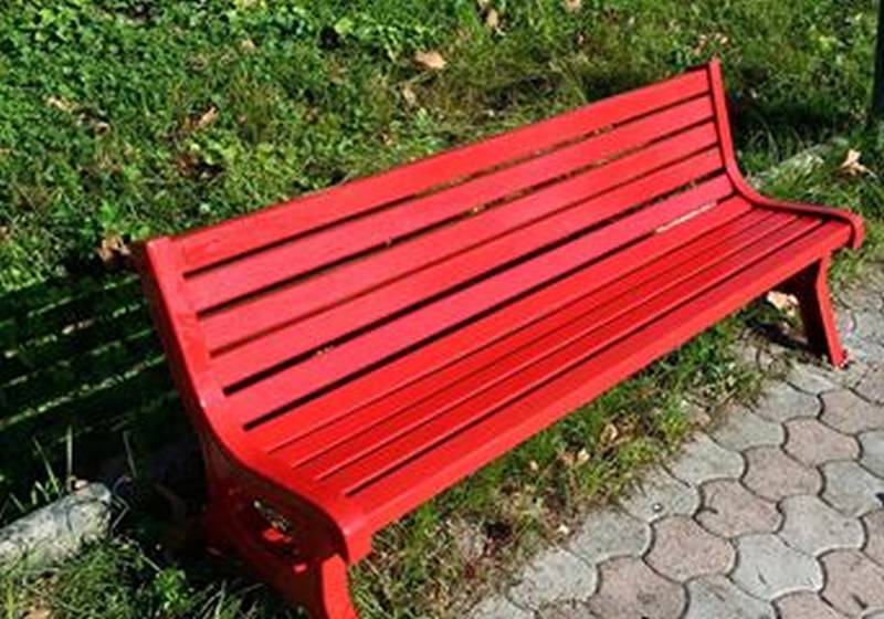 Focene, il parco Azzurra Matiddi avrà una “panchina rossa” contro la violenza sulle donne