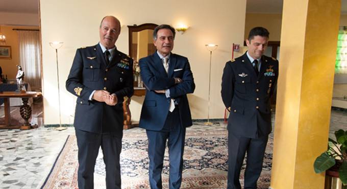 Prefetto Faloni Latina incontra aeronautica militare