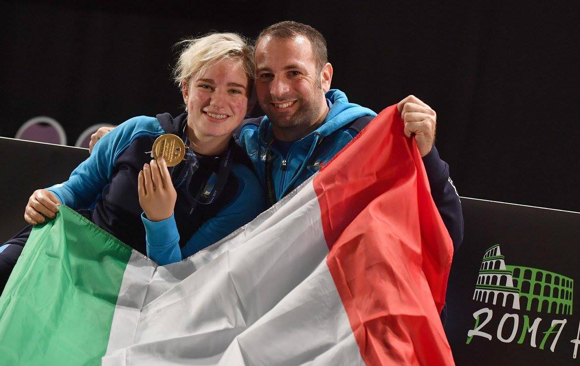 A Fiumicino, l’Italia festeggia tre medaglie iridate, Bebe Vio oro, Sarri e Betti argento