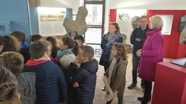 #Montalto, gli studenti della scuola primaria in visita alla mostra ‘Egizi- Etruschi’
