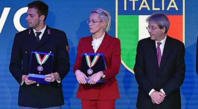 Collari d’Oro, massima onorificenza a Gregorio Paltrinieri e Federica Pellegrini